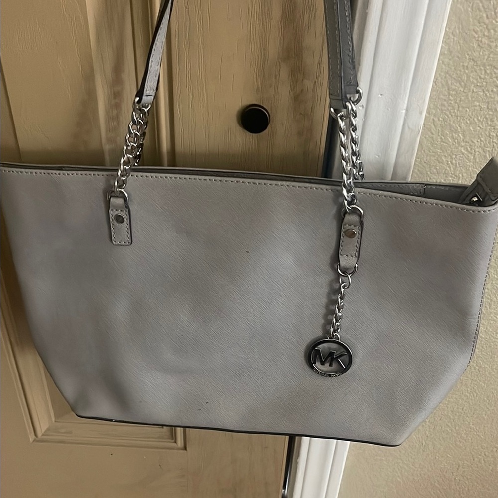 Michael Kors Gray Tote Bag
